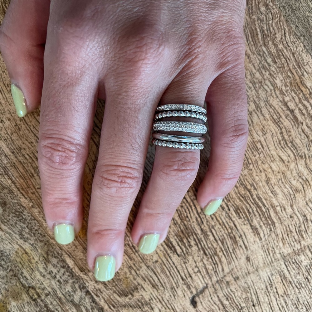 Swarovski silver ring - Picture 4 of 8